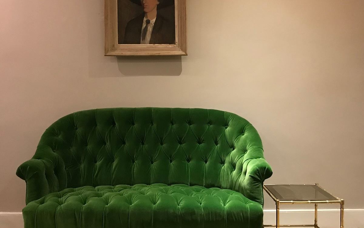 Зеленый диван G-Aileen 2596