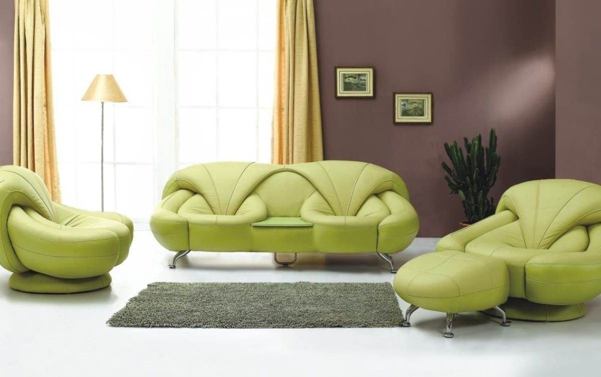 Зеленый диван G-Шейла 9198